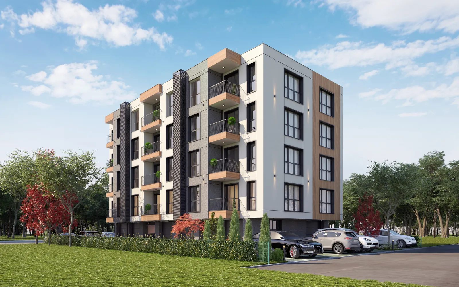 LakeView Pomorie — архитектурен изглед